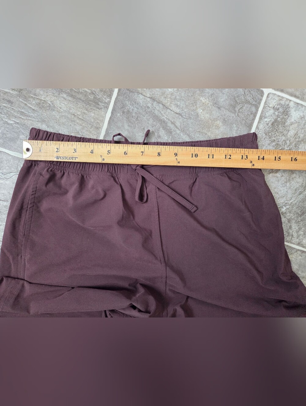 CRZ YOGA Brown High Waisted Wide Leg Active Yoga Pants Women's Size Medium - Picture 6 of 11